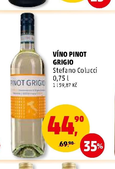 Víno Pinot Grigio Stefano Colucci