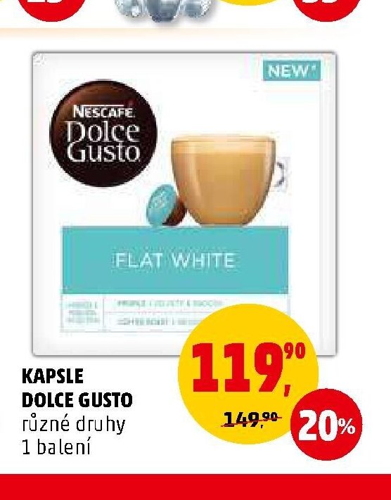 KAPSLE DOLCE GUSTO různé druhy