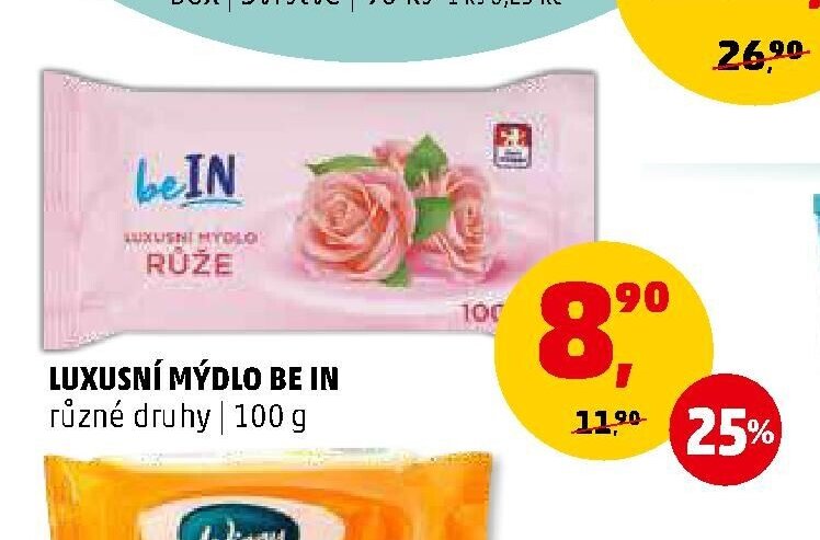 LUXUSNÍ MÝDLO BE IN