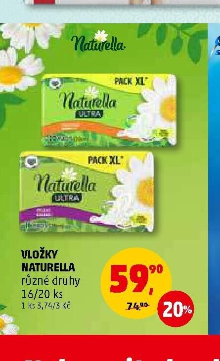 VLOŽKY NATURELLA