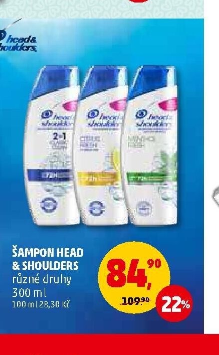ŠAMPON HEAD & SHOULDERS