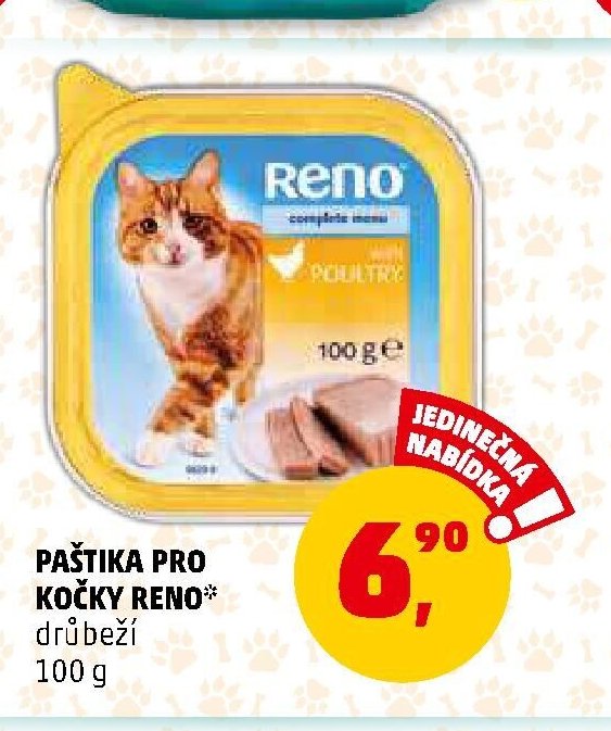 Paštika pro kočky Reno 100 g