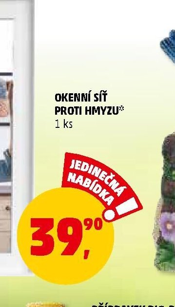 Okenní síť proti hmyzu