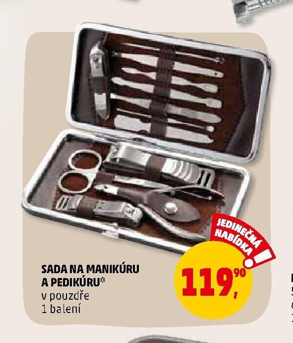 SADA NA MANIKÚRU A PEDIKÚRU
