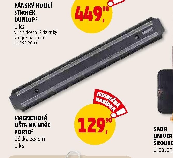 MAGNETICKÁ LIŠTA NA NOŽE PORTO
