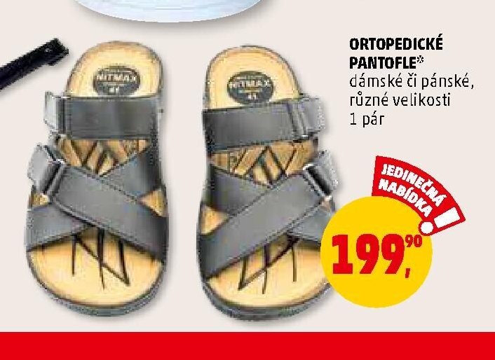 ORTOPEDICKÉ PANTOFLE