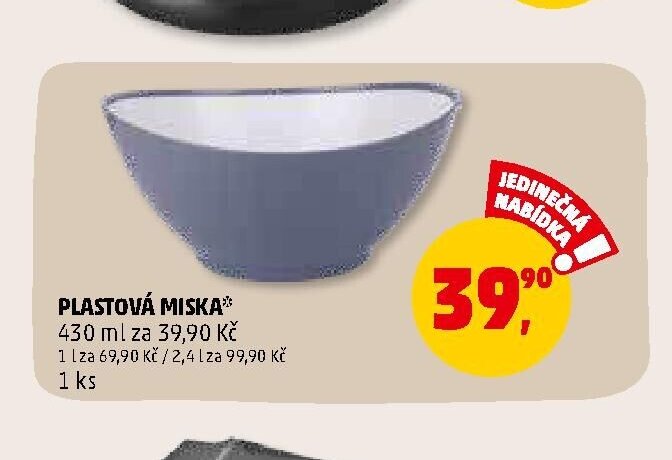 PLASTOVÁ MISKA*