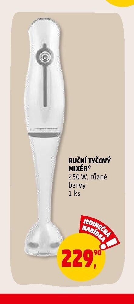 RUČNÍ TYČOVÝ MIXÉR*