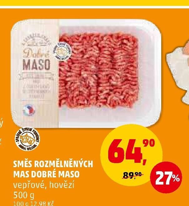 Směs rozmletých mas Dobré maso 500 g
