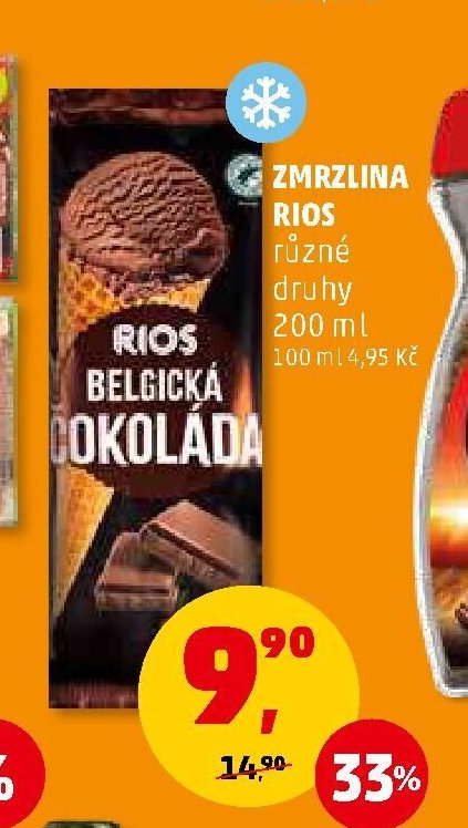 Zmrzlina Rios různě druhy 200 ml