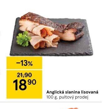 Anglická slanina lisovaná