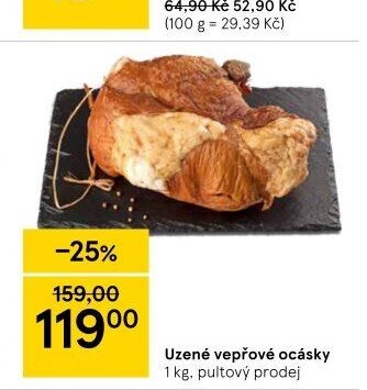 Uzené vepřové ocásky