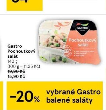 Gastro Pochoutkový salát