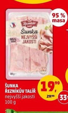 ŠUNKA ŘEZNÍKŮV TALÍŘ