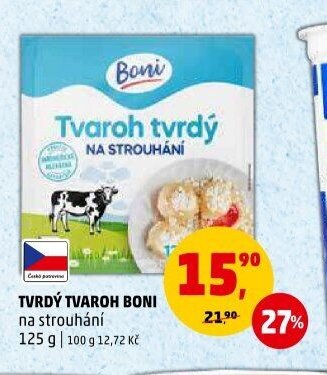 TVRDÝ TVAROH BONI
