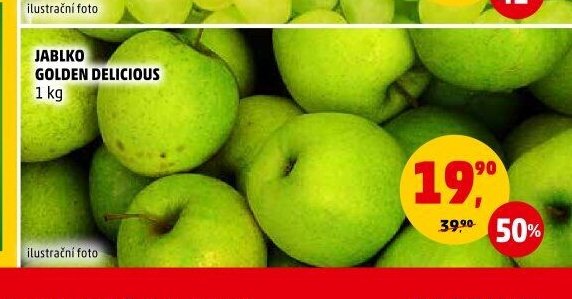 JABLKO GOLDEN DELICIOUS 1 kg