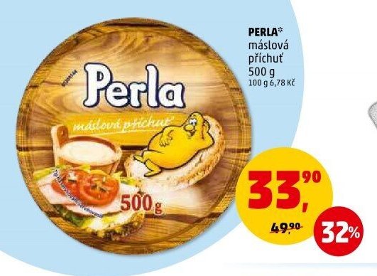 Perla máslová příchuť 500 g