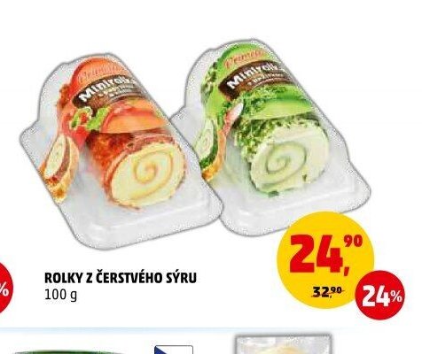 Rolky z čerstvého sýru 100 g