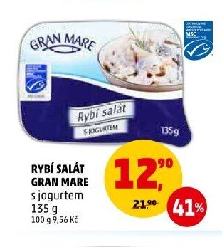 Rybí salát Gran Mare s jogurtem 135 g