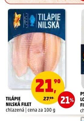 TILÁPIE NILSKÁ FILET