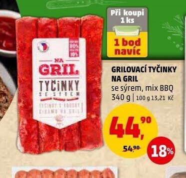 GRILOVACÍ TYČINKY NA GRIL