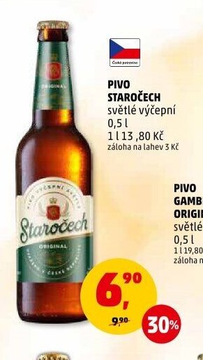 PIVO STAROČECH světlé výčepní