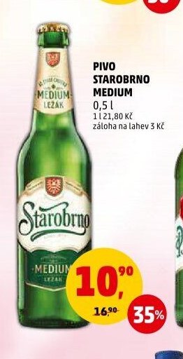 PIVO STAROBRNO MEDIUM