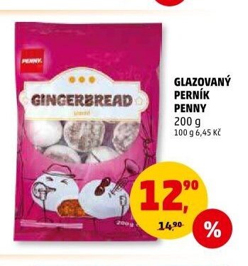 Glazovaný perník Penny