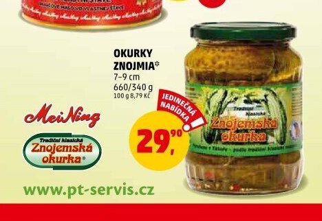 Okurky Znojmia