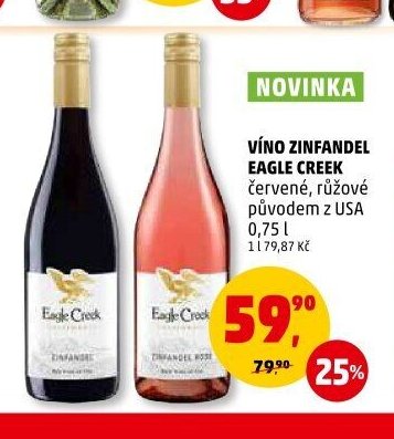 Víno Zinfandel Eagle Creek