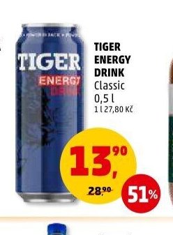 TIGER ENERGY DRINK Classic 0,5 l