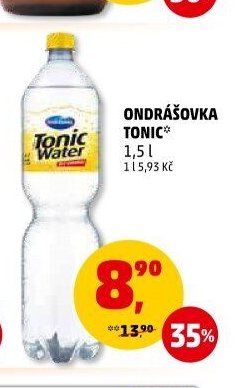 ONDRÁŠOVKA TONIC 1,5 l