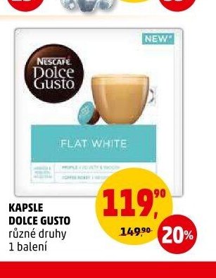 KAPSLE DOLCE GUSTO různé druhy