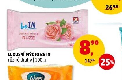 LUXUSNÍ MÝDLO BE IN