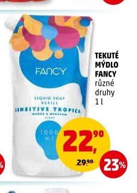 TEKUTÉ MÝDLO FANCY