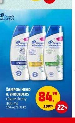 ŠAMPON HEAD & SHOULDERS