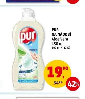 PUR NA NÁDOBÍ Aloe Vera