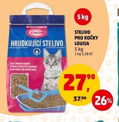 Stelivo pro kočky Louisa 5 kg