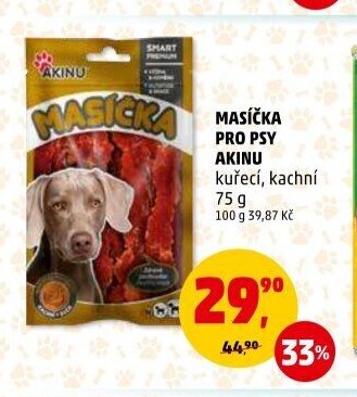 Masíčka pro psy Akinu 75 g