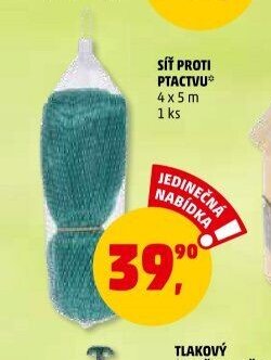 Síť proti ptactvu