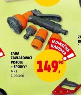 Sada zavlažovací pistole + spojky