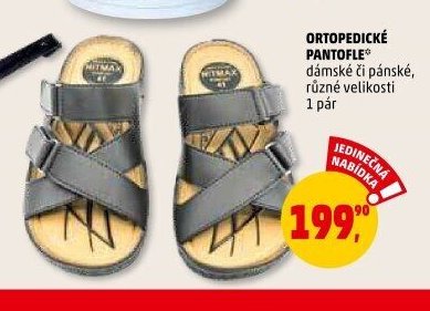 ORTOPEDICKÉ PANTOFLE