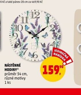 NÁSTĚNNÉ HODINY