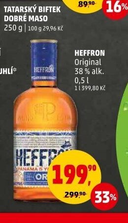 Heffron Original 38% alk. 0,5 l