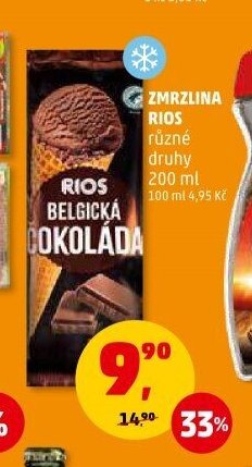 Zmrzlina Rios různé druhy 200 ml