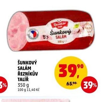 Šunkový salám Řezníkův talíř
