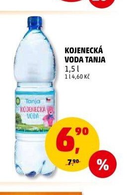 Kojenecká voda Tanja 1,5 l