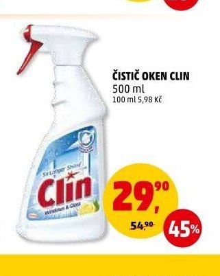 Čistič oken Clin 500 ml