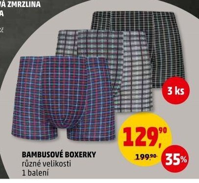 Bambusové boxerky