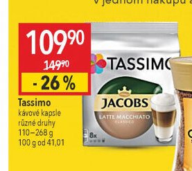 Tassimo kávové kapsle